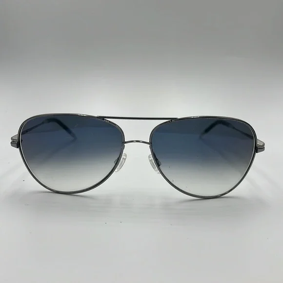 OLIVER PEOPLES Unisex Ombré Aviators with hard case Oliver Peoples OP-505 Sun with Bordeaux Bark frame and  main image 4